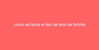 como se llama el tipo de letra de fortnite 66