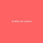 la letra j en cursiva 6