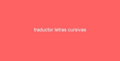 traductor letras cursivas 64